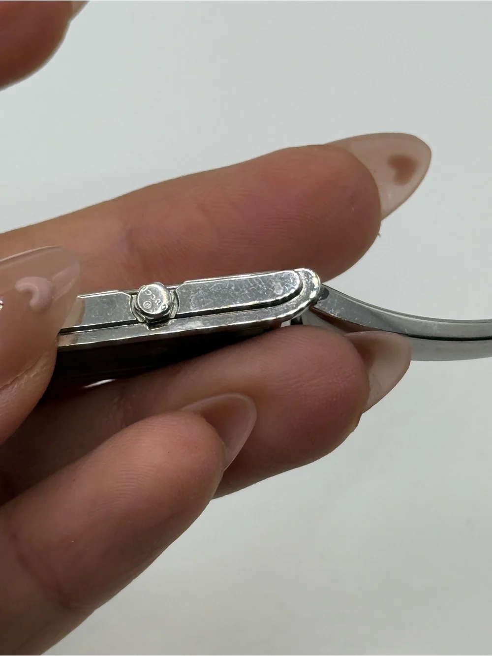Gucci Silver Bangle Watch